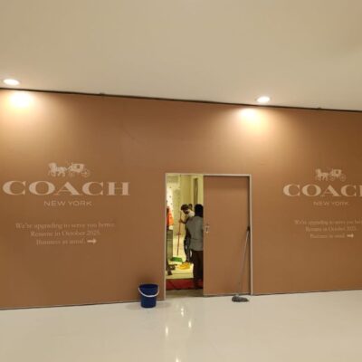 รับทำ hoarding wall