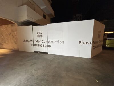 รับทำ hoarding wall